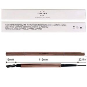GodlyHer Brand Dual-Ended Eyebrow Pencil