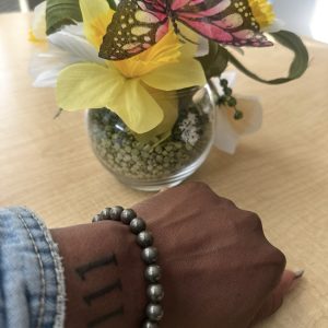Anointed Pyrite Beaded Bracelet
